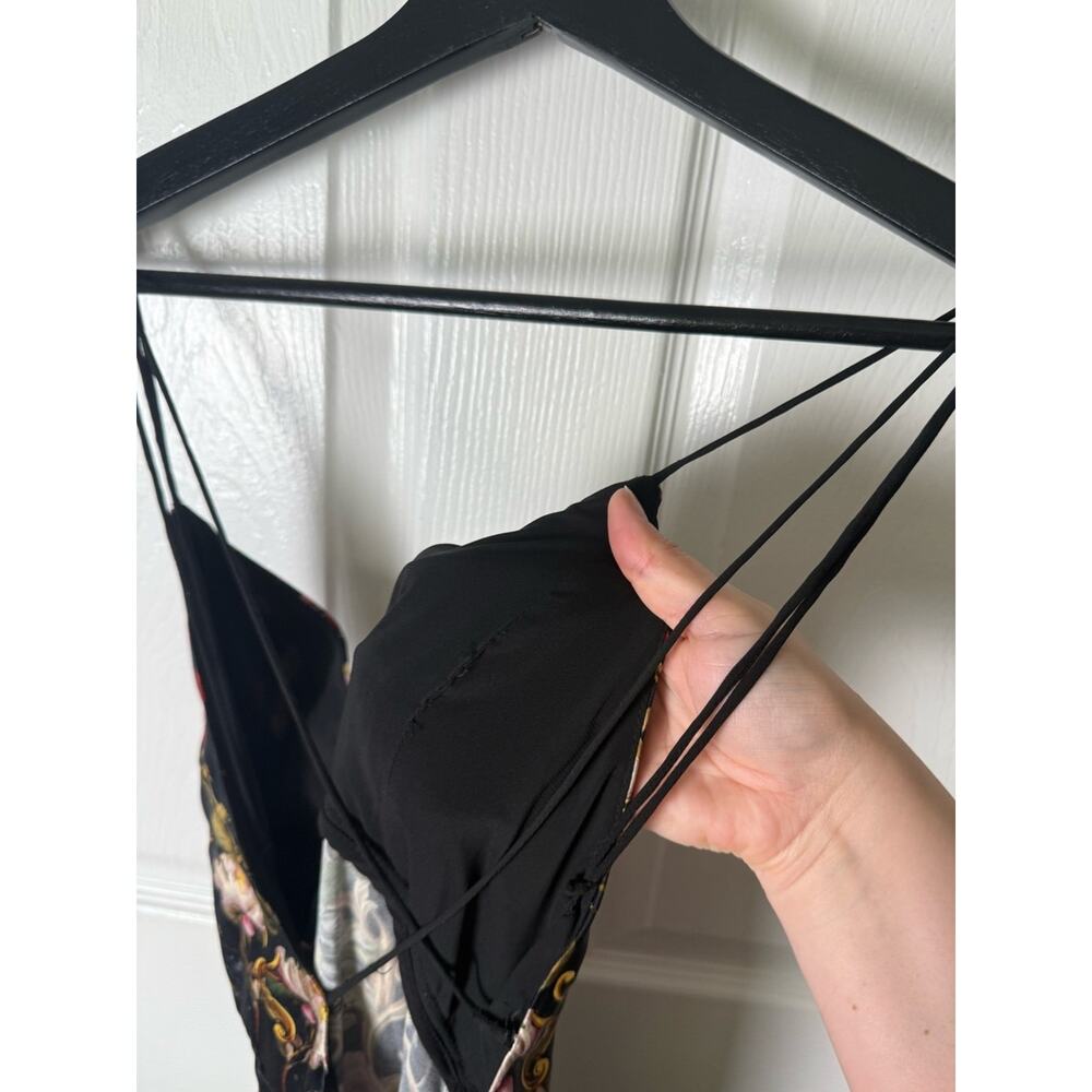 Alice + Olivia Milta Mermaid Slip Dress in Evermore Floral 0 - Picture 13 of 15